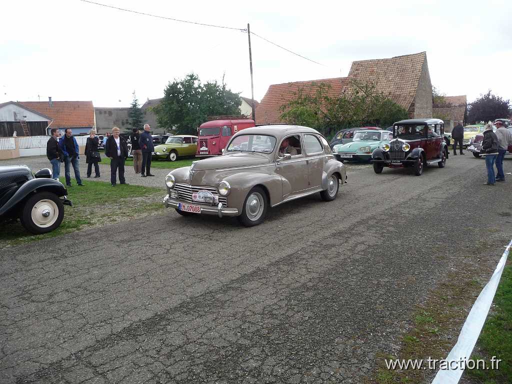 2013_Rustenhart (103).JPG - 06/10/2013 - 68740 RUSTENHART 33ème Randonnée Internationale des Vendanges - Peugeot 203 et 301